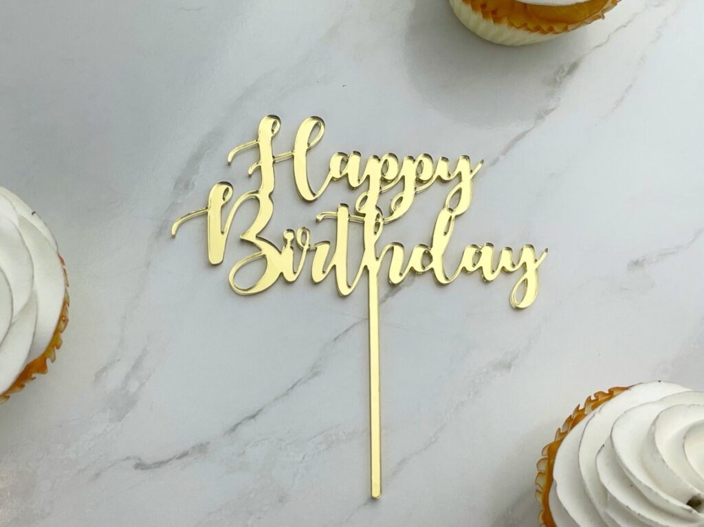 Birthdays Cake topper